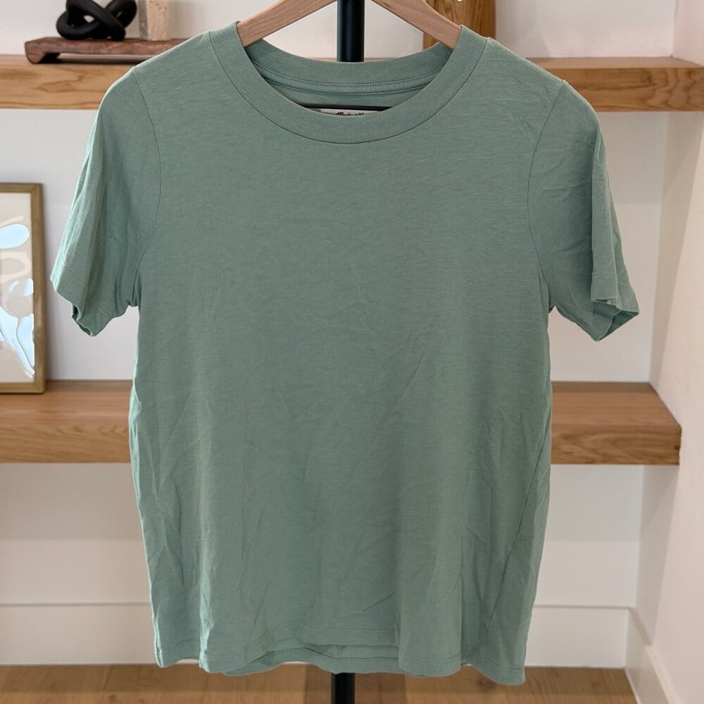 Madewell  Supima® Cotton Essential Tee - Frosted Willow - S